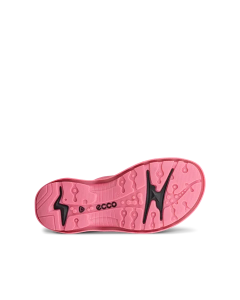 Naisten ECCO® Offroad sandaali nahkaaa - Pink - S