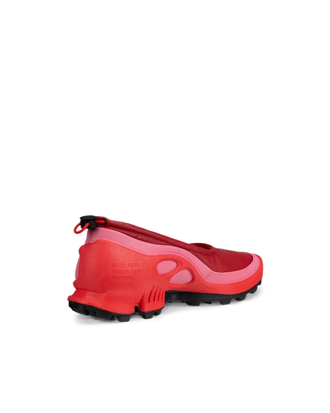 ECCO® Biom C-Trail ženske kožne cipele bez vezica - Crvena - B