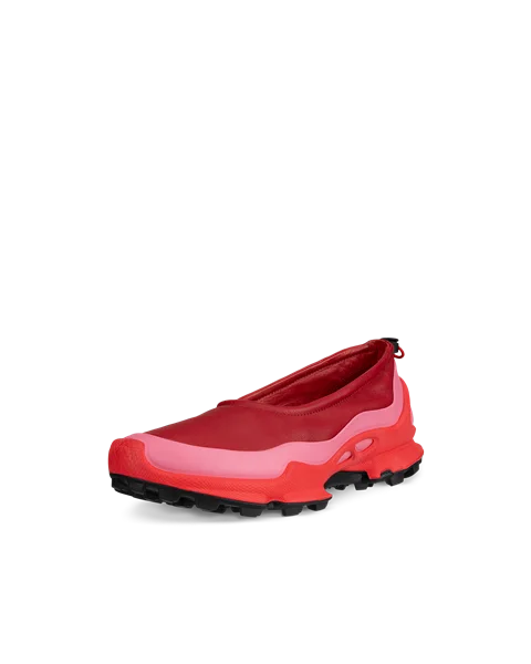ECCO® Biom C-Trail chaussures sans lacet en cuir pour femme - Rouge - M