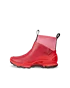 Botas meio cano couro mulher ECCO® Biom C-Trail - Vermelho - O