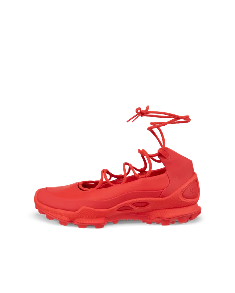 ECCO® Biom C-Trail sneakers i læder til damer - Rød - O