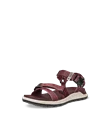 ECCO® Exowrap dame sandal tekstil - rød - M