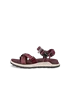 Ženski sandali iz tkanine ECCO® Exowrap - rdeča - O