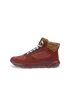 ECCO® Mx ženske vodootporne čizme od brušene kože za boravak na otvorenom - Crvena - O