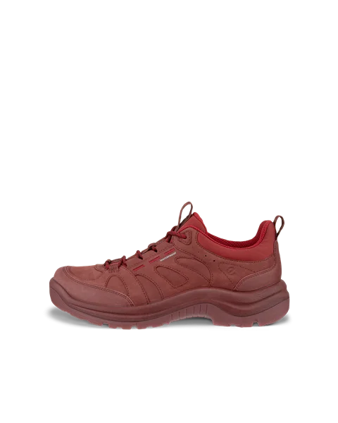 Women's ECCO® Offroad Nubuck Outdoor Waterproof Shoe - Red - O