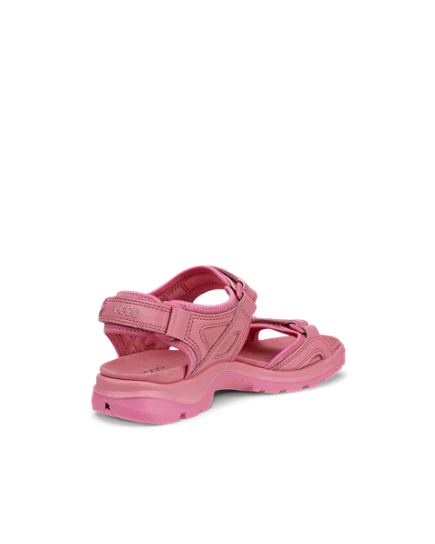 ECCO® Offroad ženske kožne sandale za planinarenje - Pink - B