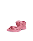 Ženski usnjena pohodniški sandal ECCO® Offroad - Pink - M