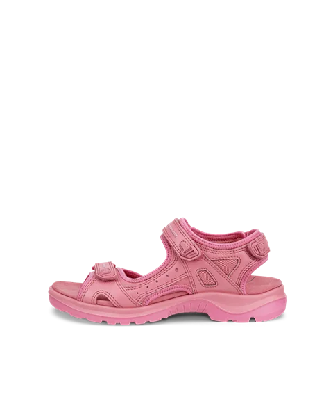 ECCO® Offroad ženske kožne sandale za planinarenje - Pink - O