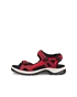 Women's ECCO® Offroad Nubuck Hiking Sandal - Red - O