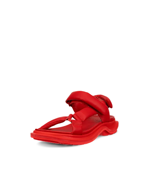 ECCO® Offroad sandale de marche en cuir pour femme - Rouge - M
