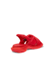 ECCO® Offroad sandale de marche en cuir pour femme - Rouge - B