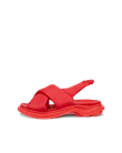 ECCO® Offroad sandale de marche en cuir pour femme - Rouge - O