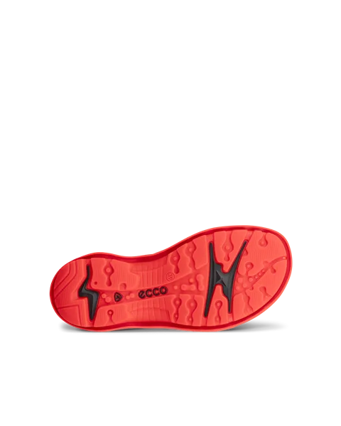 Women's ECCO® Offroad Leather Walking Sandal - Red - S