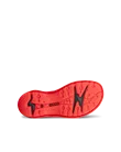 Damskie skórzane sandały outdoor ECCO® Offroad - Czerwony - S