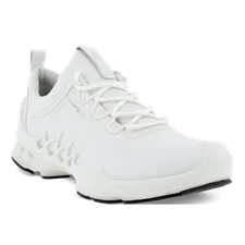 Women's ECCO® Biom AEX Leather Shoe - White - Main