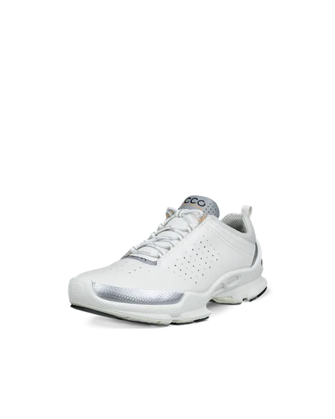 ECCO® BIOM C baskets en cuir pour homme - Blanc - M