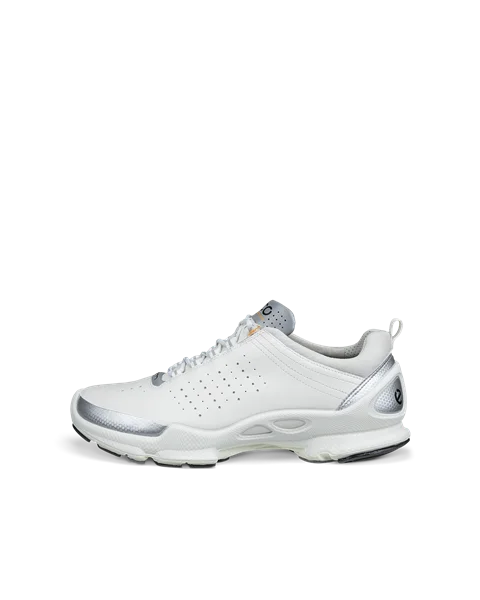 ECCO® BIOM C baskets en cuir pour homme - Blanc - O