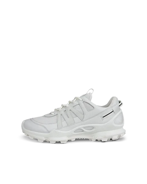 Women's ECCO® Biom C-Trail Leather Gore-Tex Trainer - White - O