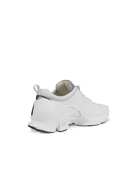 Damskie skórzane sneakersy ECCO® Biom C - Biały - B
