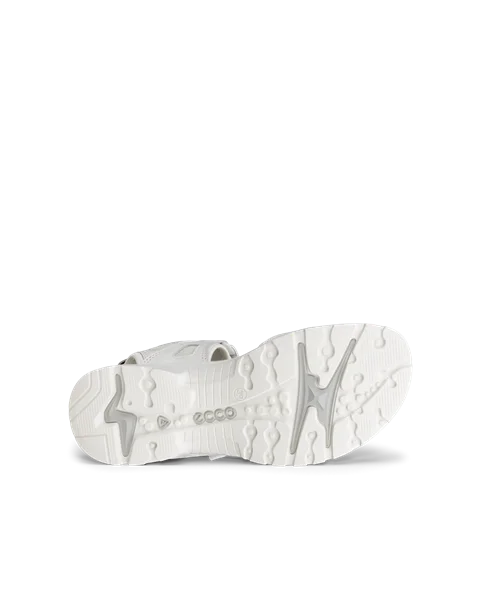 ECCO® Offroad sandale de marche en cuir pour femme - Blanc - S