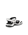 Ženski usnjena pohodniški sandal ECCO® Offroad - bela - B