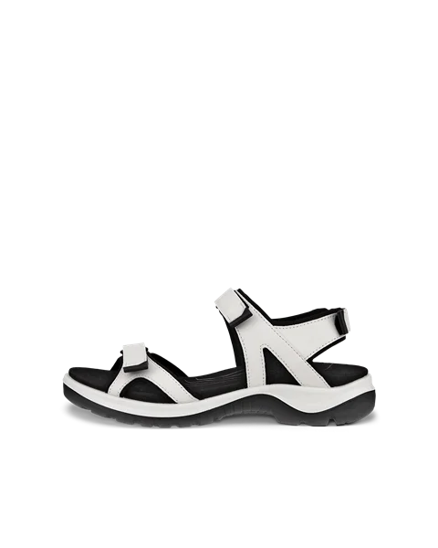 Dámske kožené trekingové sandále ECCO® Offroad - Biela - O