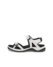 ECCO® Offroad sandale de marche en cuir pour femme - Blanc - O
