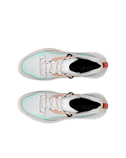 Sapatos caminhada nobuck mulher ECCO® ULT-TRN - Branco - Top_Left_Pair