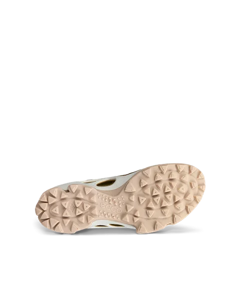 Damskie skórzane buty outdoorowe ECCO® Biom C-Trail - Złoty - S