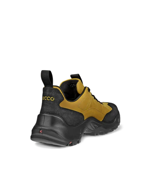 Men's ECCO® Offroad Nubuck Waterproof Hiking Trainer - Yellow - B