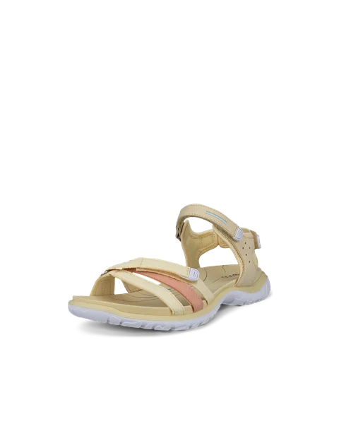 ECCO® Offroad Roam Damen Nubuksandale mit zwei Riemen - Gelb - M