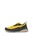 Men's ECCO® ULT-TRN Nubuck Waterproof Hiking Shoe - Yellow - O