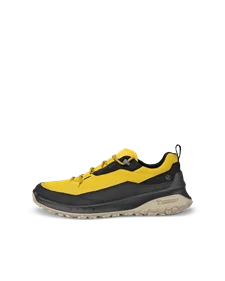 Men's ECCO® ULT-TRN Nubuck Waterproof Hiking Shoe - Yellow - O