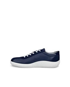 Pánské kožené tenisky ECCO® Soft Zero - Modrá - O