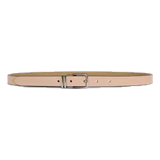Women's ECCO® Leather Belt - Beige - Main