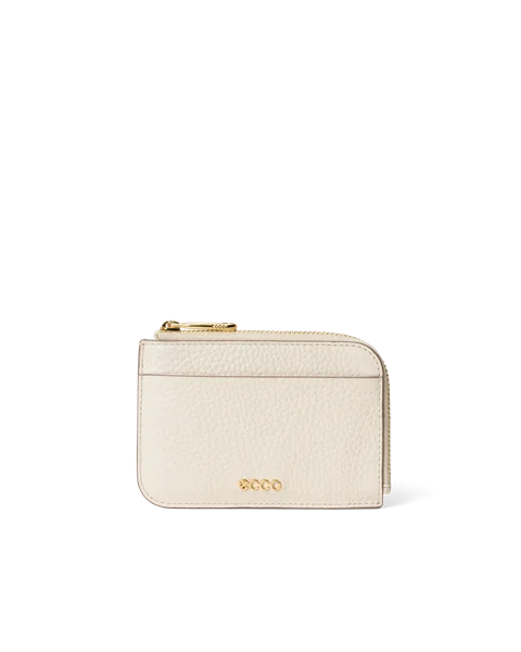 ECCO® Card Case kortetui i skinn - Beige - M