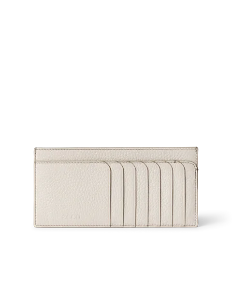 Malá kožená peněženka ECCO® - Béžová - M