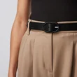 Women's ECCO® Leather Belt - Black - Lifestyle