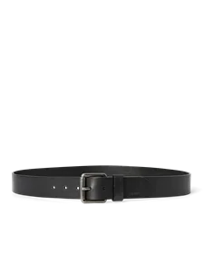 Men's ECCO® Belts Leather Belt - Black - M