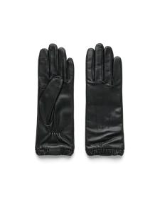 ECCO® Gloves gants en cuir pour femme - Noir - M