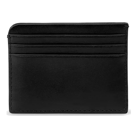 ECCO® Small Leather Wallet - Black - Back