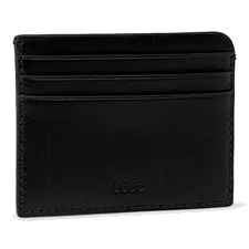 ECCO® Small Leather Wallet - Black - Main