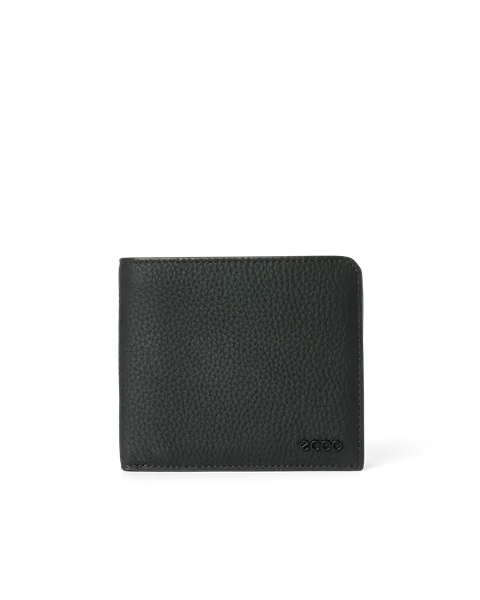Kožená peněženka ECCO® Wallet - Černá - M
