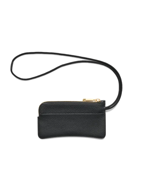 ECCO® Wristlet Kuvertväska i skinn - Svart - B