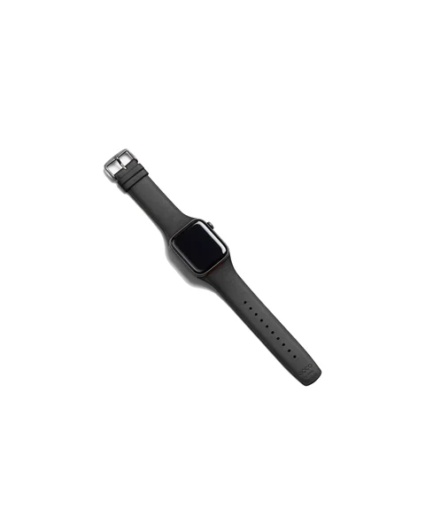 ECCO® X Bellroy Leather Smart Watch Strap - Black - Si1