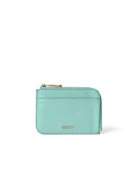 ECCO® Card Case étui pour cartes en cuir - Bleu - M