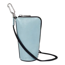 Skórzana torebka przez ramię ECCO® Indigo Midi - Niebieski - Main