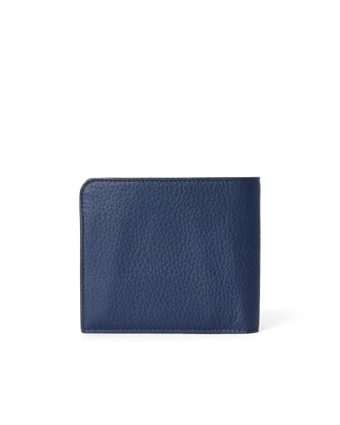 ECCO® Wallet Geldbörse aus Leder - Blau - B