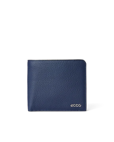 ECCO® Wallet Geldbörse aus Leder - Blau - M