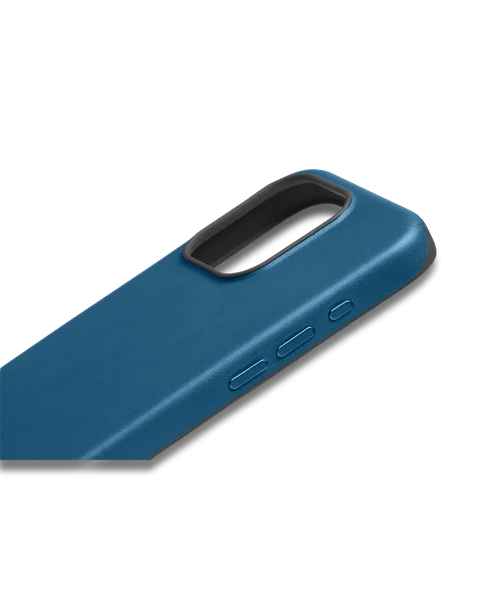 ECCO® X Bellroy coques de téléphone en cuir - Bleu - D1